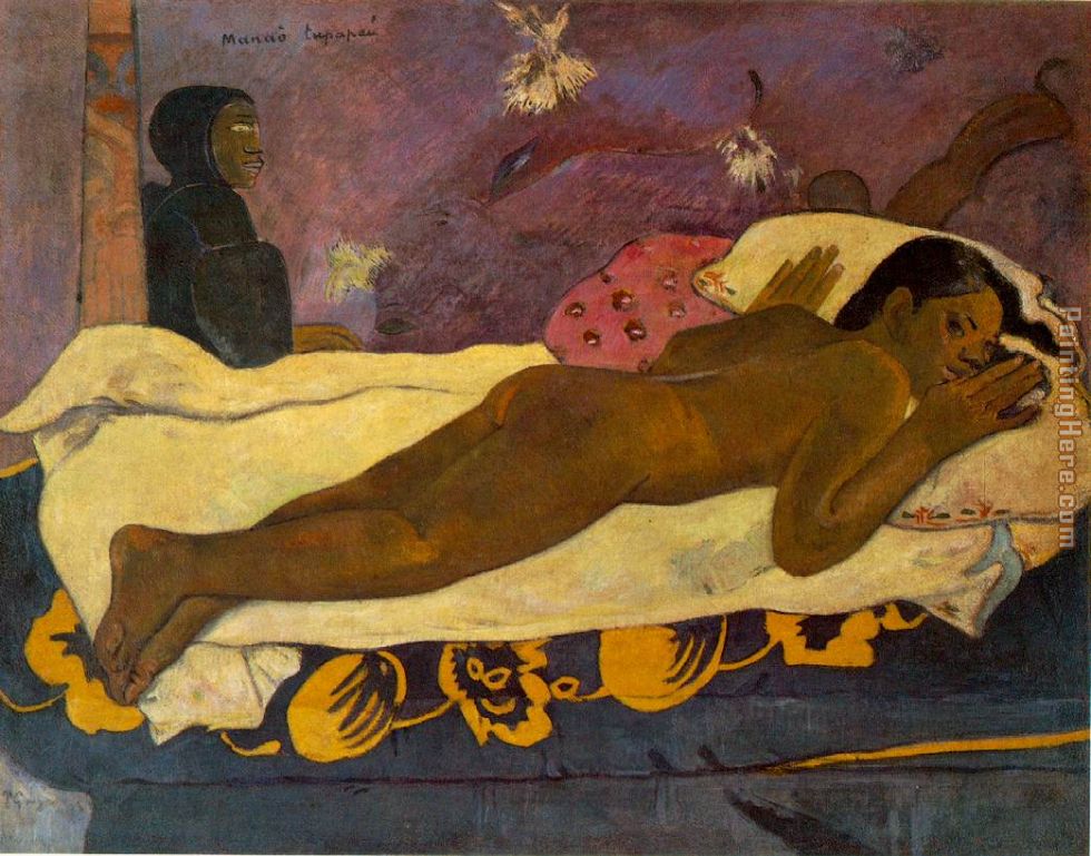 Spirit of the Dead Watching painting - Paul Gauguin Spirit of the Dead Watching art painting